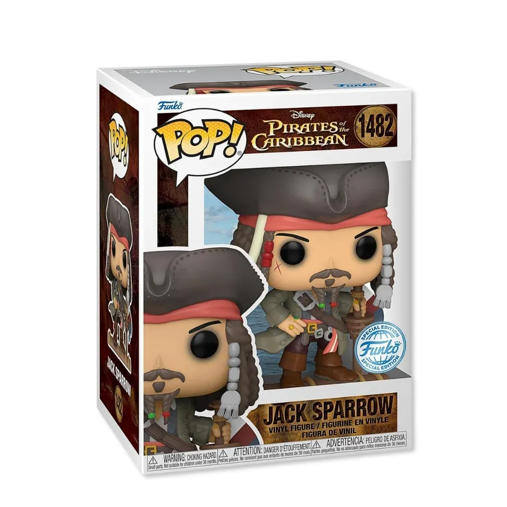 Funko Pop! Movies: Pirates of the Caribbean – Jack Sparrow #1482 - cover