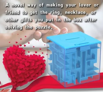 Kasica - 3D labirint/puzzle - cover