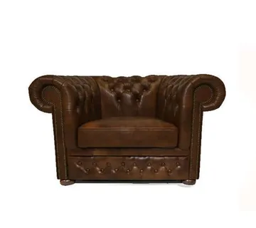 Chesterfield Fotelja First Class Leather | 1-sjedište - cover