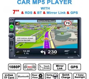 2din GPS NAVIGACIJA Auto radio Bluetooth USB Mp3 Mp4 SD kartica - cover