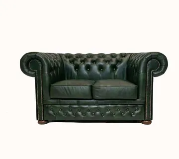 Chesterfield Dvosjed First Class Leather | 2-sjedišta | Cloudy Green - cover