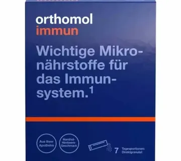 ORTHOMOL IMMUN DIREKTNI GRANULAT MENTOL/MALINA 7 - cover