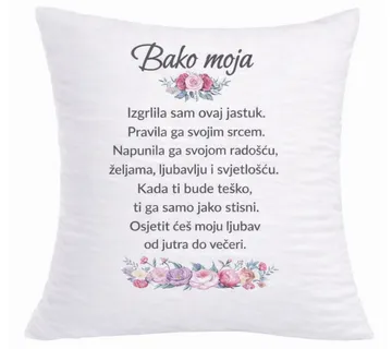 Jastučić za baku – Od unuke - cover