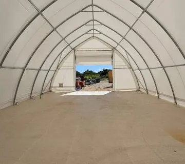 Montažni skladišni prostor PEACH 9.15x20m 5,5m(V) - cover