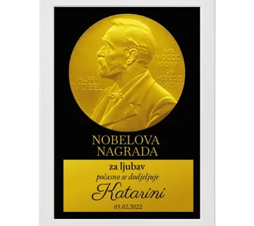 Nobelova nagrada za ljubav - cover