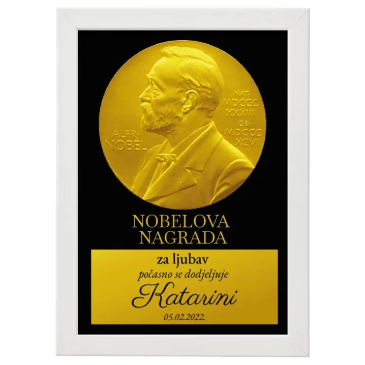 Nobelova nagrada za ljubav - cover