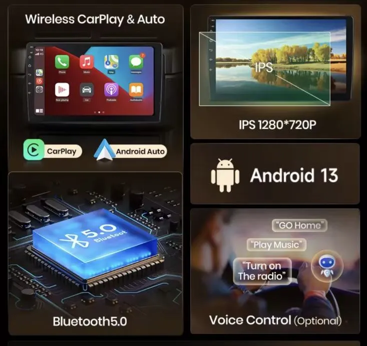 VW GOLF MK7 original MULTIMEDIJA ANDROID NAVIGACIJA EKRAN CARPLAY WIFI - cover