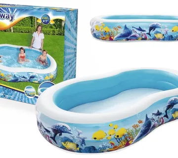 Bazen na napuhavanje Ocean Pool 262 x 157 x 46 cm Bestway 54118 - cover