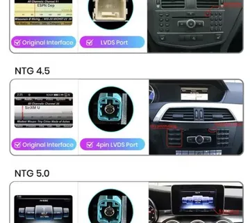Mercedes C klasa W204 2007-2018 original NAVIGACIJA ANDROID MULTIMEDIA - cover