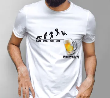 Muška majica – vikend - cover