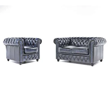 Chesterfield Set Garnitura Original Leather | 1 + 2 sjedišta - cover