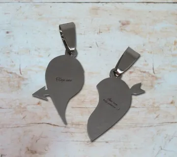 Lančić i privjesak – srce za dvoje - cover