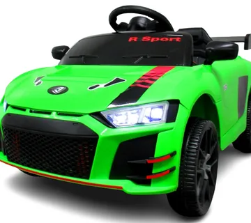 Kabriolet na akumulator A1 zeleni - cover