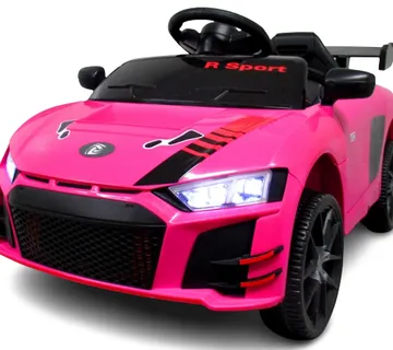 Kabriolet na akumulator A1 pink - cover