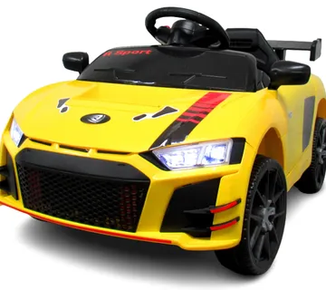 Kabriolet na akumulator A1 žuti - cover