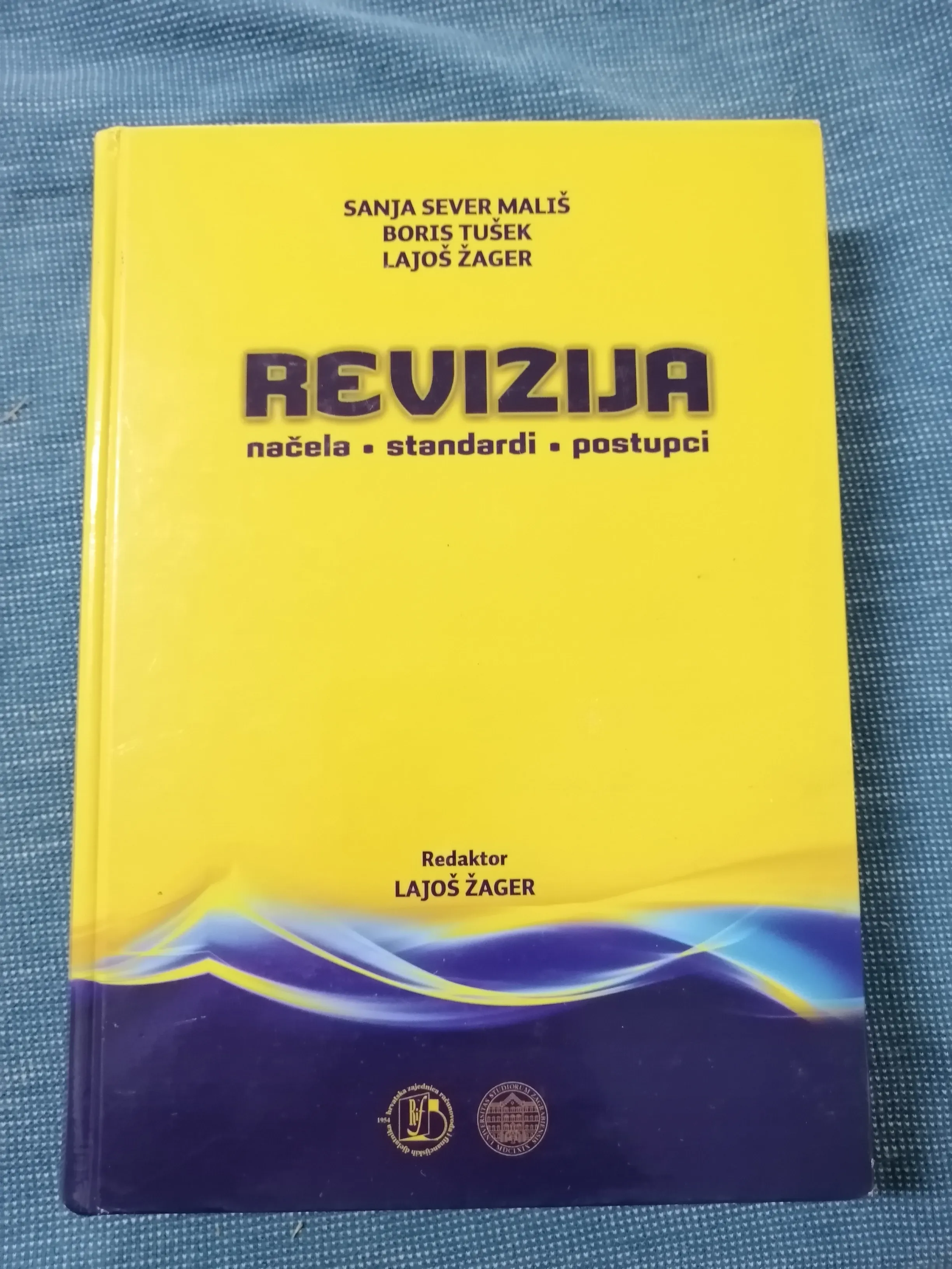 Sanja Sever Mališ, Boris Tušek, Lajoš Žagar – Revizija - cover