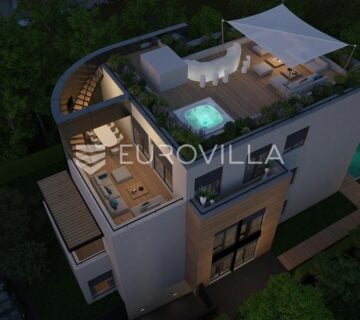 Zagreb, Šalata, luksuzan penthouse NKP 137 m2, 2 parkinga, NOVOGRADNJA - cover