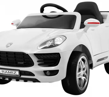 Auto na akumulator Turbo-S - bijeli - cover