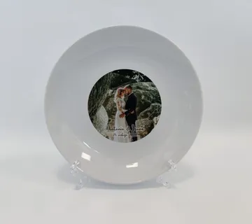 Personalizirani tanjur povodom vjenčanja - cover