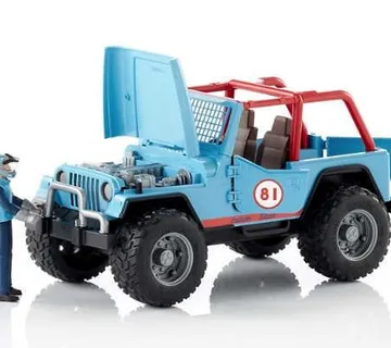 Bruder auto Jeep 4x4 plavi - cover
