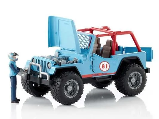 Bruder auto Jeep 4x4 plavi - cover