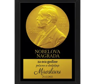 Nobelova nagrada za oca godine - cover