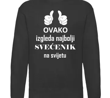 Pulover za najboljeg svećenika - cover