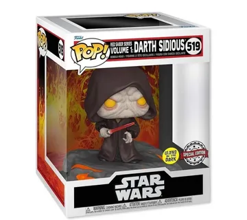 Funko Pop! Deluxe: Star Wars – Darth Sidious (GITD) #519 - cover