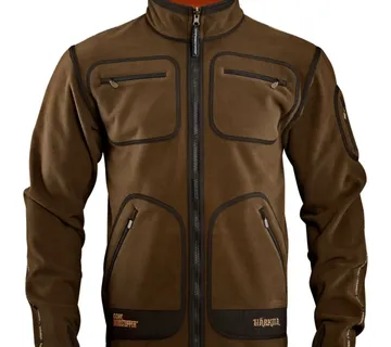 Harkila Kamko dvostrana flis jakna - zelena/narancasta - cover