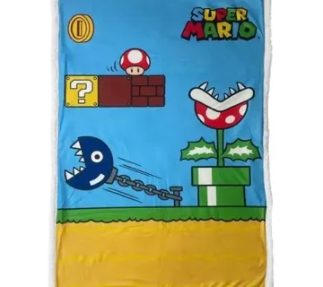 Deka Super Mario Bros 130x180cm - cover
