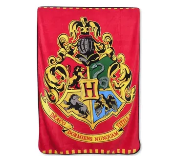 Harry Potter ‘Hogwarts Crest’ deka, 120×150 cm - cover