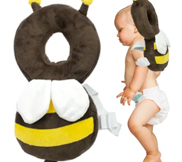 Zaštitni jastuk za glavu za učenje hodanja – model pčelica - cover