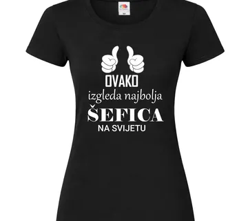 Majica za najbolju šeficu - cover