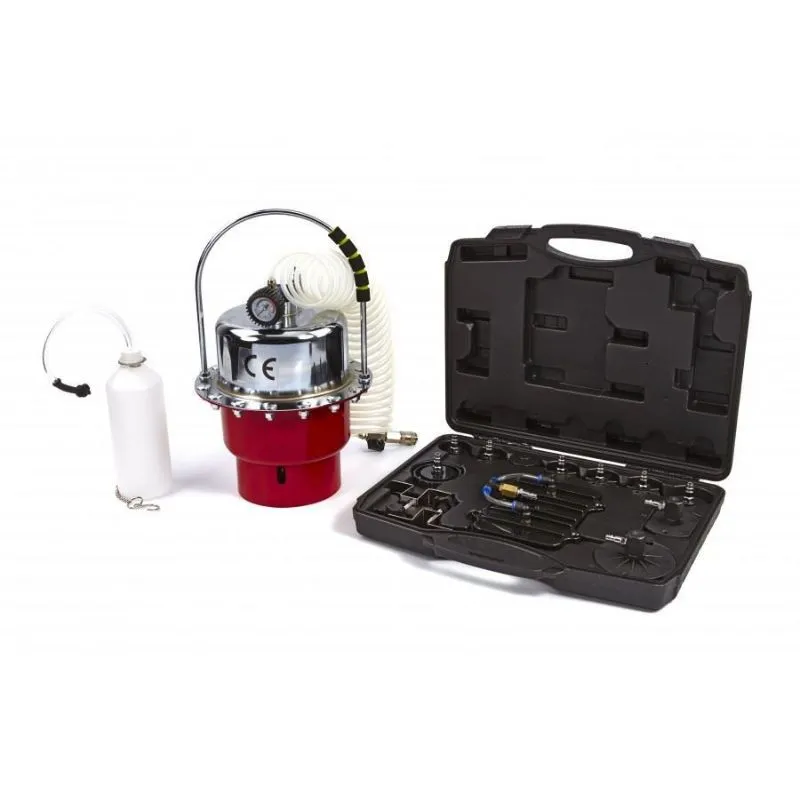 Profesionalni pneumatski uređaj za odzračivanje kočnica s adapterima - cover