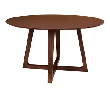 Fiksni stol Hellerup, Materijal: Furnir oraha/MDF - cover
