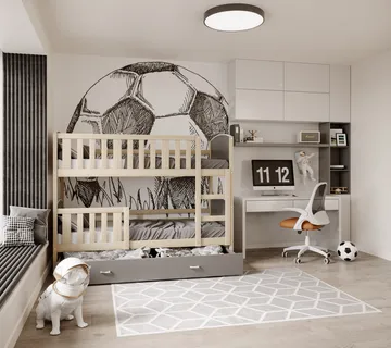 Dječji krevet na kat 160×80 Tami – Praktični izbor za dječje sobe - cover