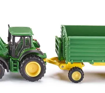 Siku traktor John Deere 6920S sa kašikom + prikolica - cover