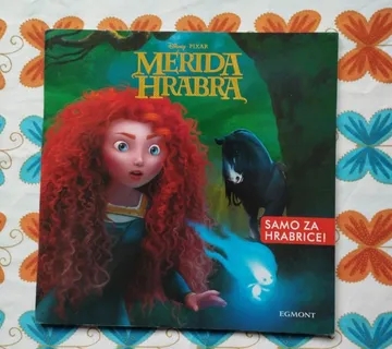 Disney PIXAR - Merida Hrabra - cover