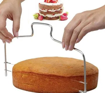 Podesivi rezač biskvita i torti - dupla žica za ravnomjerno rezanje - cover