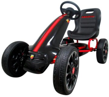 ABARTH karting na pedale crni - cover