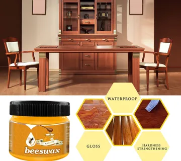 Prirodni pčelinji vosak za održavanje i sjaj drvenih površina - cover