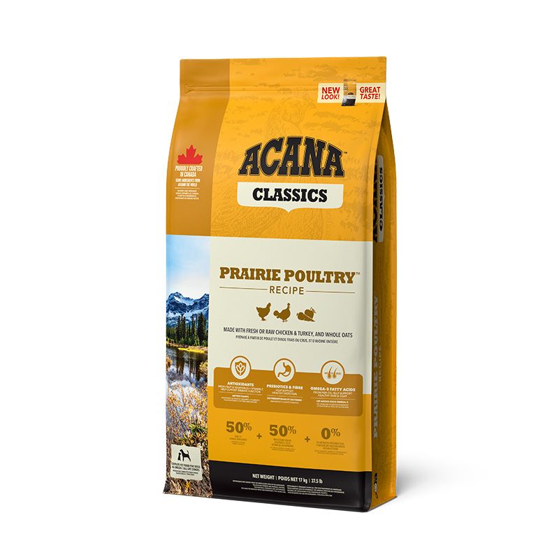 acana_classics_prairie_poultry_recipe_front_left_17kg_emea_apac