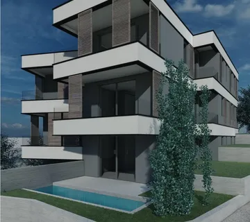 APARTMANI U STAMBENOJ ZGRADI, NOVOGRADNJA, 100 m OD MORA - ŠIMUNI, PAG - cover