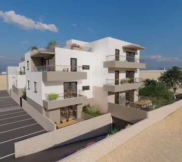 Apartmani Na Izvrsnoj Lokaciji U Urbanoj Vili, Novogradnja - Povljana, Pag