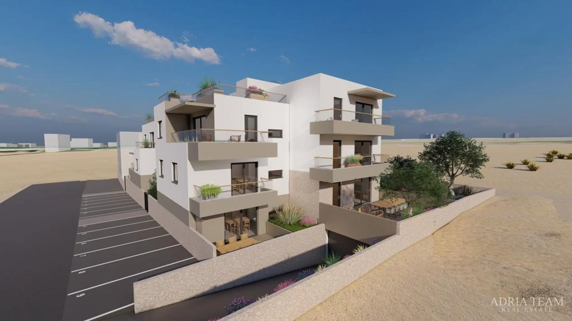 APARTMANI NA IZVRSNOJ LOKACIJI U URBANOJ VILI, NOVOGRADNJA - POVLJANA, PAG - cover