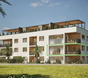 Novogradnja Nin – 3-sobni apartman s terasom i 2 parkirna mjesta