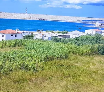 GRAĐEVINSKA ZEMLJIŠTA, IZGRAĐENI DIO GRAĐEVINSKOG PODRUČJA - DINJIŠKA, PAG - cover