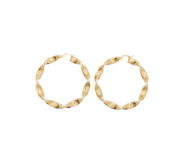 Zlatne naušnice Korea - cover