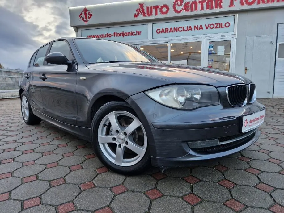 BMW 118d 2008.,reg:27.2.2026.,GRIJ SJED.,PARK SENZ, ALU, TEMP, NAVI - cover