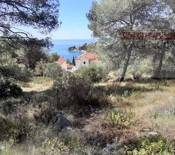 Sumartin građevinsko zemljište 750 m2 + poljoprivredno 4268 m2 uz more - cover